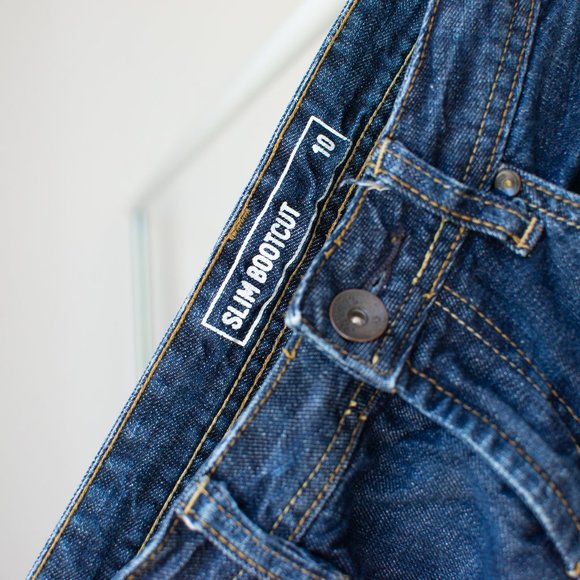 JW est. 72 Jeans Slim Bootcut Size 10 - Picture 1 of 16